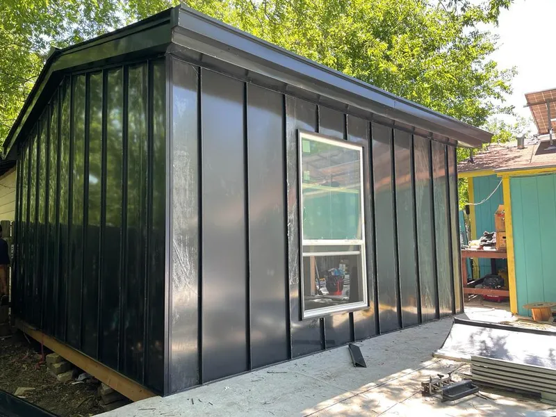 Black standing seam metal wall panels for Roof Inspection in Tallmadge